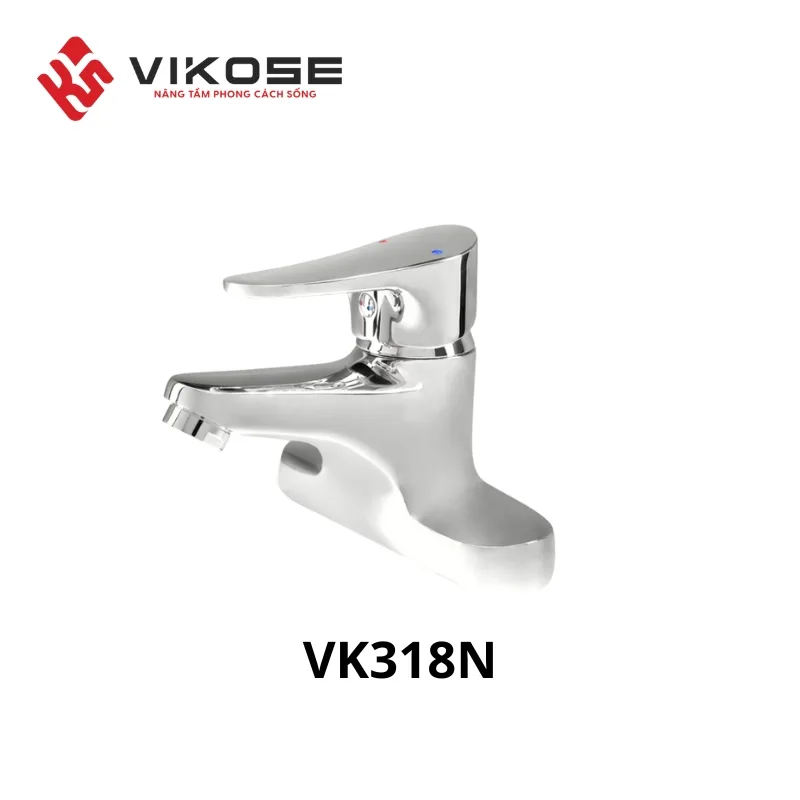 VK318N.webp VÒI CHẬU 3 LỖ NÓNG LẠNH VIKOSE VK318N - Ảnh 1