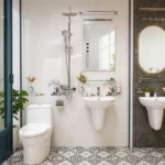 Gương trơn đính trái tim VIKOSE VKG582B (50x70) - Ảnh 2